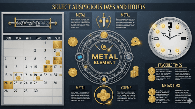 Ngày Giờ Tốt Theo Ngũ Hành Người Mệnh Kim: Lý Giải & Ứng Dụng 3 Hướng dẫn chọn ngày giờ tốt cho người mệnh Kim